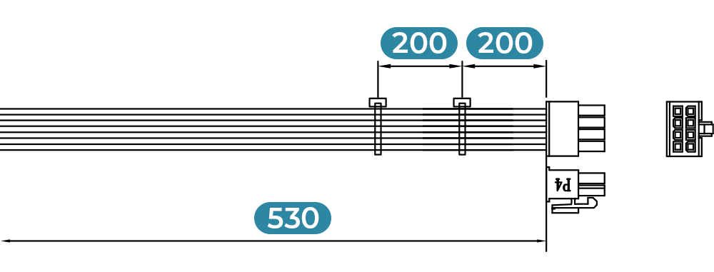 8-Pin Backplane Power