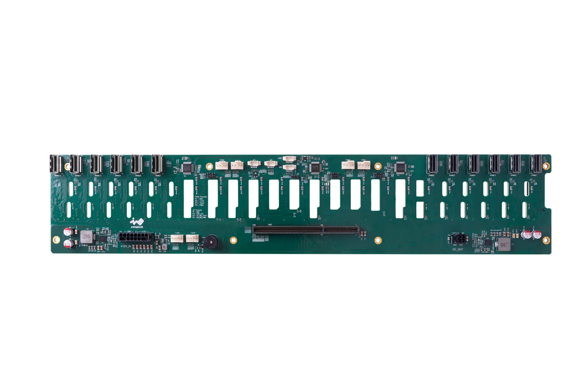 Rackmount Backplane 2U Rackmount Chassis / InWin / IW-RS224-09